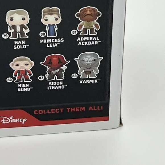 NEW Funko Pop! Star Wars #83 SIDON ITHANO Vinyl Figure - Picture 5 of 7